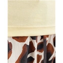 Футболка из плотного трикотажа с плетением риб 1*1