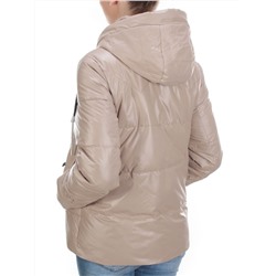8261 BEIGE Куртка демисезонная женская BAOFANI (100 гр. синтепон) размеры 46-48-50-52-54-56