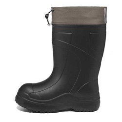 Сапоги ЭВА мужские зимние "TORVI Т-60С" с 8 слойным сменным вкладышем, цв. чёрный