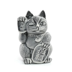 Фигурка из мраморной крошки "Кошка японская (Манэки)" 46*48*70мм