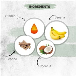 BANANA Cleansing Milk, Luster (БАНАН очищающее молочко для лица без сульфатов и парабенов, Ластер), 210 мл.