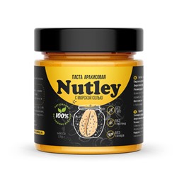 Арахисовая паста Nutley Black с морской солью (170г)