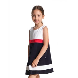 Платье  UD 1809 син/белый