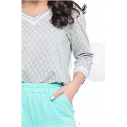 Костюм Линдси (грей/ментол) К5474