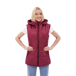 Жилет женский "Gerkon Delta" утеплённый т.Дюспа "Бордо"