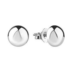 Серьги из серебра без вставки, Л-26416