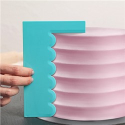 Шпатель угловой пластиковый S625-2, 18 см