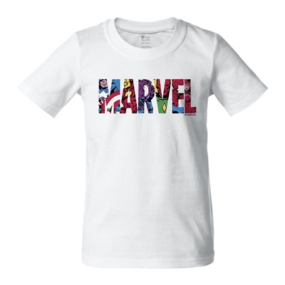 Футболка детская Marvel Avengers, белая