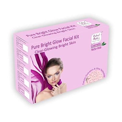 PURE BRIGHT GLOW Facial Kit (ЧИСТОЕ ЯРКОЕ СИЯНИЕ набор для лица, Рахул Фейтс), 40 г. - 4 ПРОДУКТА - СО СРОКОМ ГОДНОСТИ ДО 30 ИЮНЯ, 1 ПРОДУКТ - СО СРОКОМ ГОДНОСТИ ДО 31 МАЯ 2025 ГОДА
