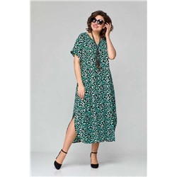 EVA GRANT 7198 зелень, Платье