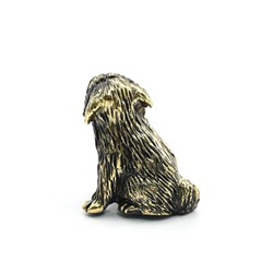 Мопс из бронзы 18*12*22мм