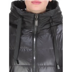 Z618-1 BLACK Куртка демисезонная женская (100 гр. синтепон) размеры 54