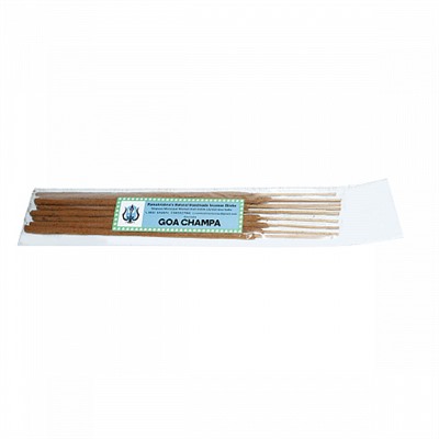 GOA CHAMPA Ramakrishna's Natural Handmade Incense Sticks (ГОА ЧАМПА натуральные благовония ручной работы, Рамакришна), 20 г.