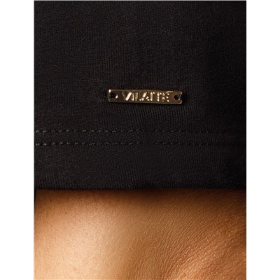 Футболка из 100% хлопка с V-образным вырезом