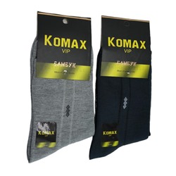 Носки  Муж.  Р-р 41-47 KOMAX (85%бамбук,10%хлопок, 5%эластан) цв.ассорт. M901