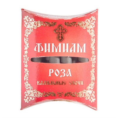 Фимиам МИНИ кадильные свечи РОЗА, 7 палочек.