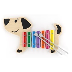 Детский металлофон «Собачка» 7 нот