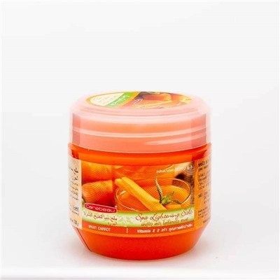 Spa Lightening Salt CARROT, Carebeau (Солевой спа-скраб для обновления и осветления кожи МОРКОВЬ, Кеабью), 700 г. - СРОК ГОДНОСТИ ДО 30 НОЯБРЯ 2024 ГОДА