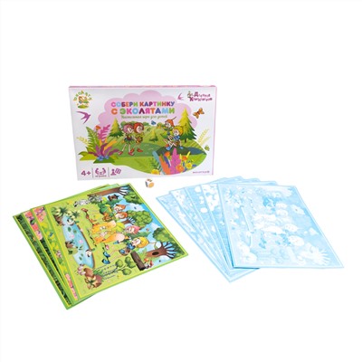 Настольная игра «Собери картинку с Эколятами»