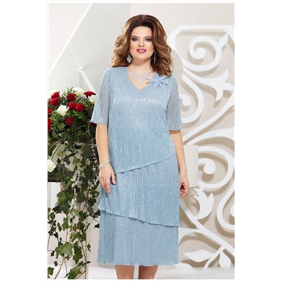 Mira Fashion 4710-7 голубой, Платье