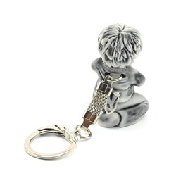 Брелок из мрамолита "Стрелец" 25*27*44мм