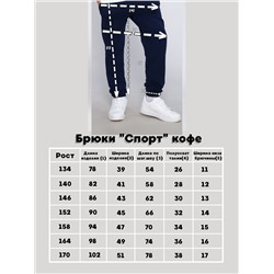 Брюки "Спорт" индиго