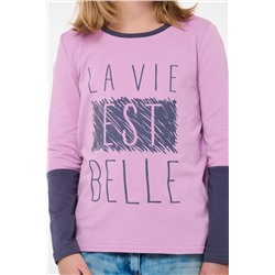 лонгслив для девочки Д 02/1-12 -50%