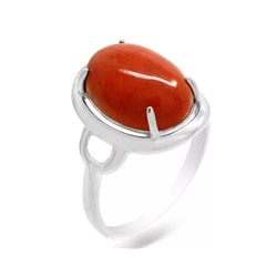 Кольцо из серебра яшма, КП13