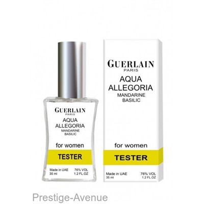 Тестер Guerlain Aqua Allegoria Mandarine Basilic 35 ml Made in UAE