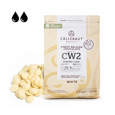Шоколад Callebaut белый 25,9% 2,5 кг (CW2-RT-U71)