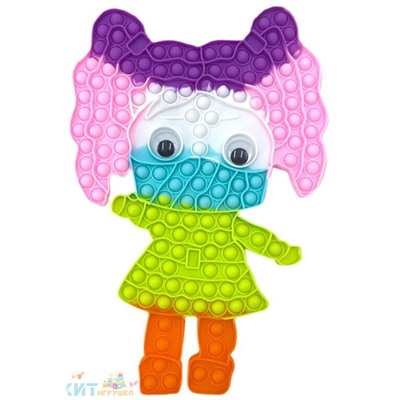 POP IT antistress Сенсорная игрушка с пузырьками ХАРЛИ КВИНН 41*27 см / ПОПИТ / ПОП ИТ / Вечная пупырка popit_big_harly, popit_big_harly/1931-5