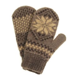 Варежки подростковые "Звезда 3 цвета" 1002-2