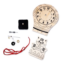 Набор для выпиливания лобзиком «Часы. Воздушный шар»