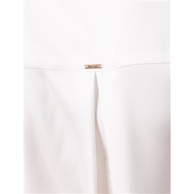 Блузка из сатина с эластаном