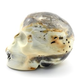 Фигурка из амазонита "Череп" 98*68*75мм, 680г