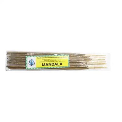 MANDALA Ramakrishna's Natural Handmade Incense Sticks (МАНДАЛА натуральные благовония ручной работы, Рамакришна), 20 г.