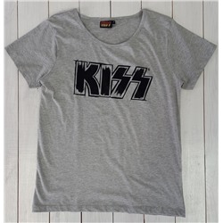 Футболка женская Kiss