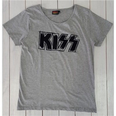 Футболка женская Kiss