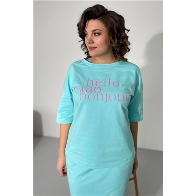Rumoda 2118 бирюзовый, Джемпер