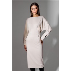 DiLiaFashion 0665 бежевый, Платье