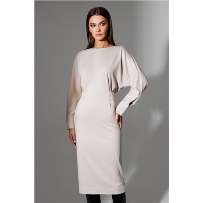 DiLiaFashion 0665 бежевый, Платье