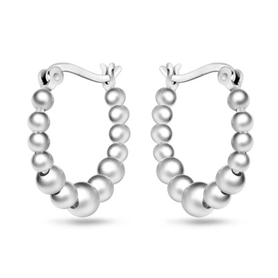 Серьги, без вставки, ТЦС-125