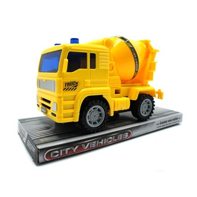 Бетономешалка (инерцион.) 22*13см / коробка 661-014С