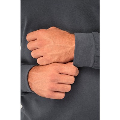 Мужской базовый лонгслив-поло Happyfox