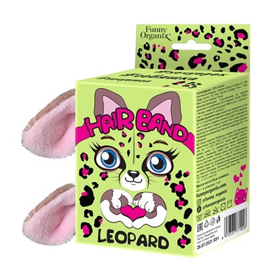 Funny Organix Повязка для волос Leopard 40г