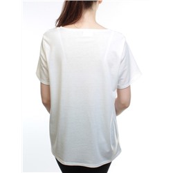 860 Футболка женская (65% хлопок, 35% полиэстер) размер свободный 46-48