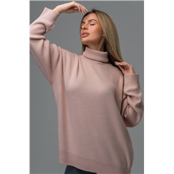 Женский свитер оверсайз с высоким воротом Happyfox