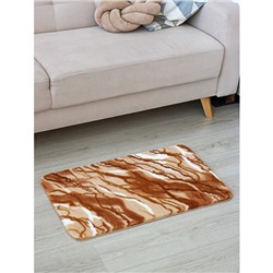 Коврик для дома SAVANNA «Мечта», 50×80 см, цвет бежевый, высота ворса 2 см
