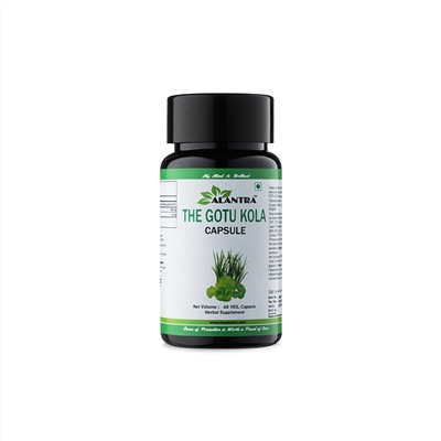 THE GOTU KOLA Capsule, Alantra (Аюрведические капсулы ГОТУ КОЛА, Алантра), 60 капс.