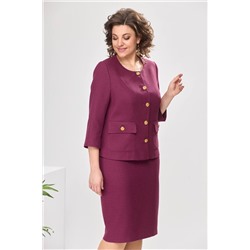 Romanovich Style 2-2449 малина, Юбка,  Жакет